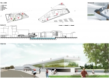 Honorable mention - triplebridgewaterfront architecture competition winners