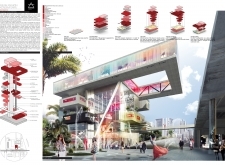 Honorable mention - bangkokfashionhub architecture competition winners