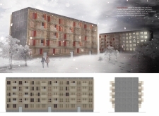 Honorable mention - brutalistfacelift architecture competition winners