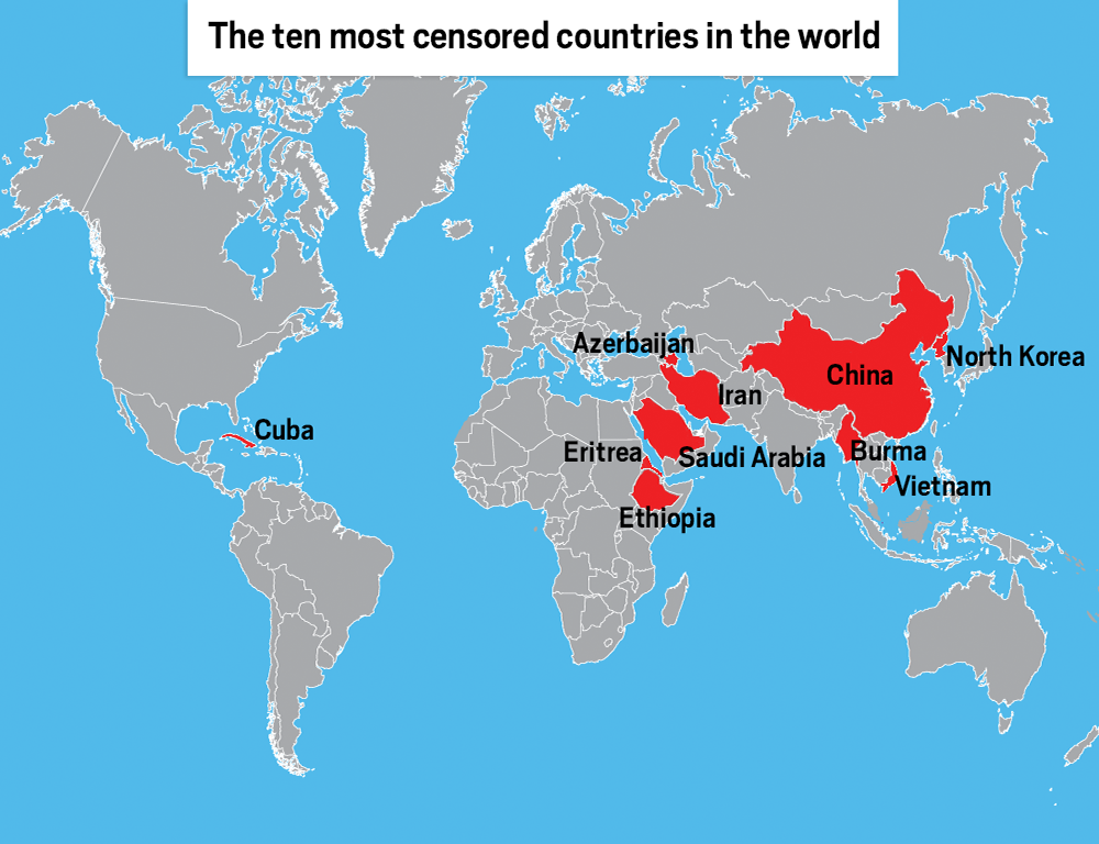 A global report on social media censorship | X-VPN