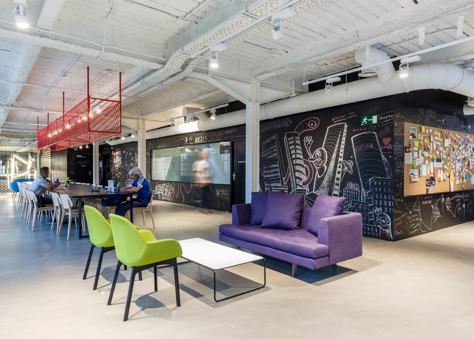 coworking space interior design case study