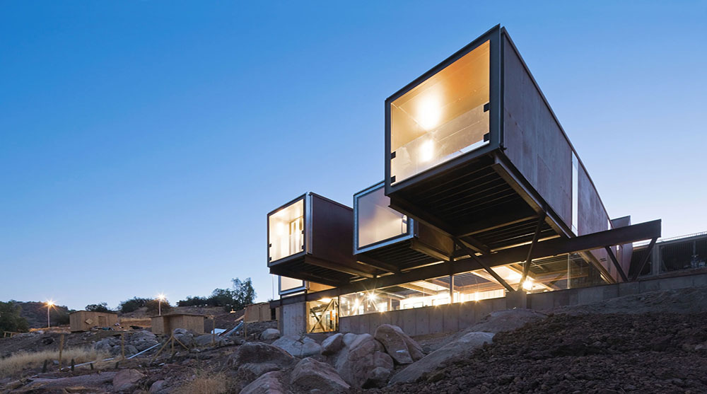 Restaurant Redesign with Shipping Containers