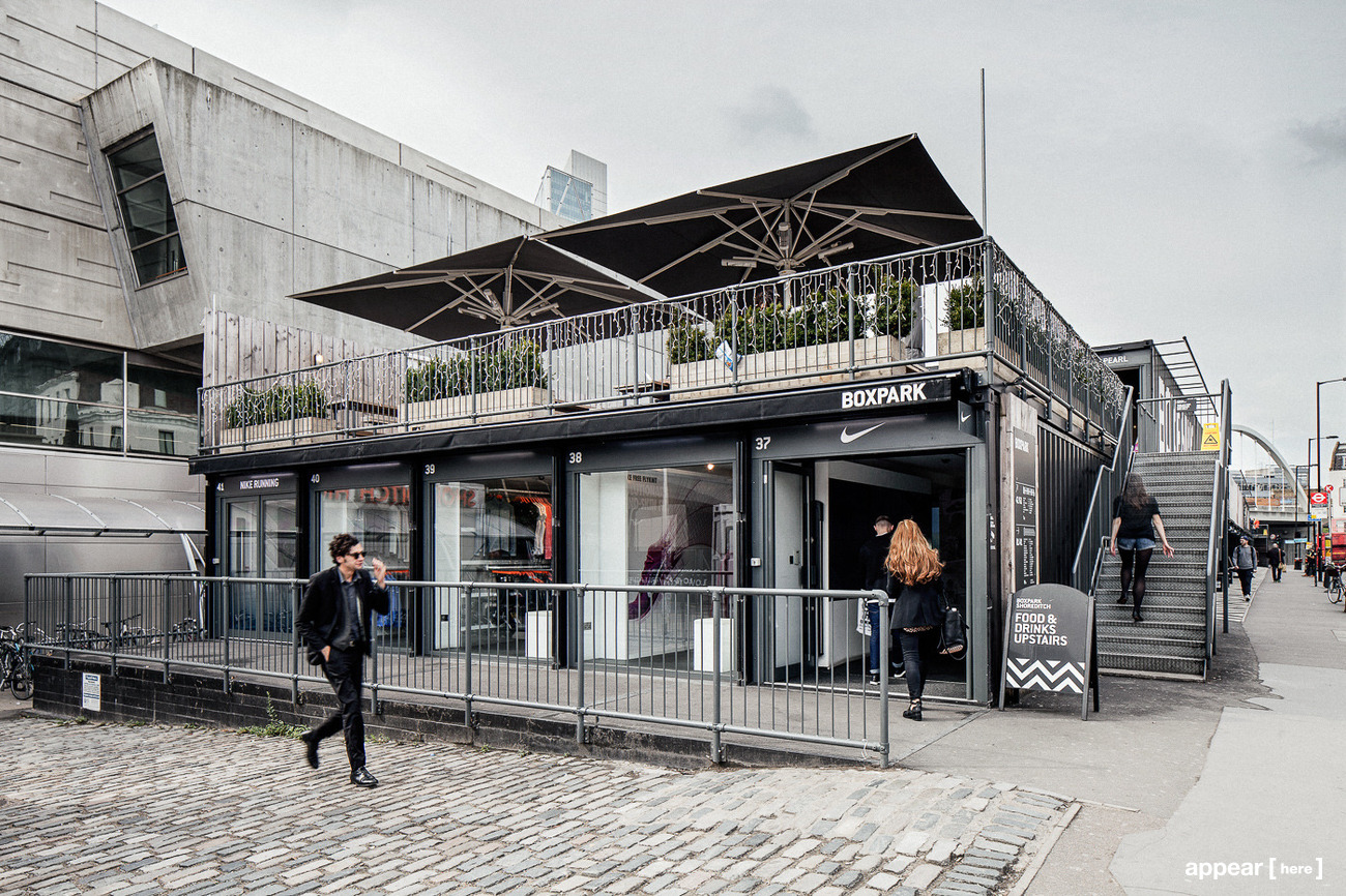 Restaurant Redesign with Shipping Containers