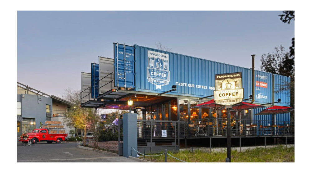 Restaurant Redesign with Shipping Containers